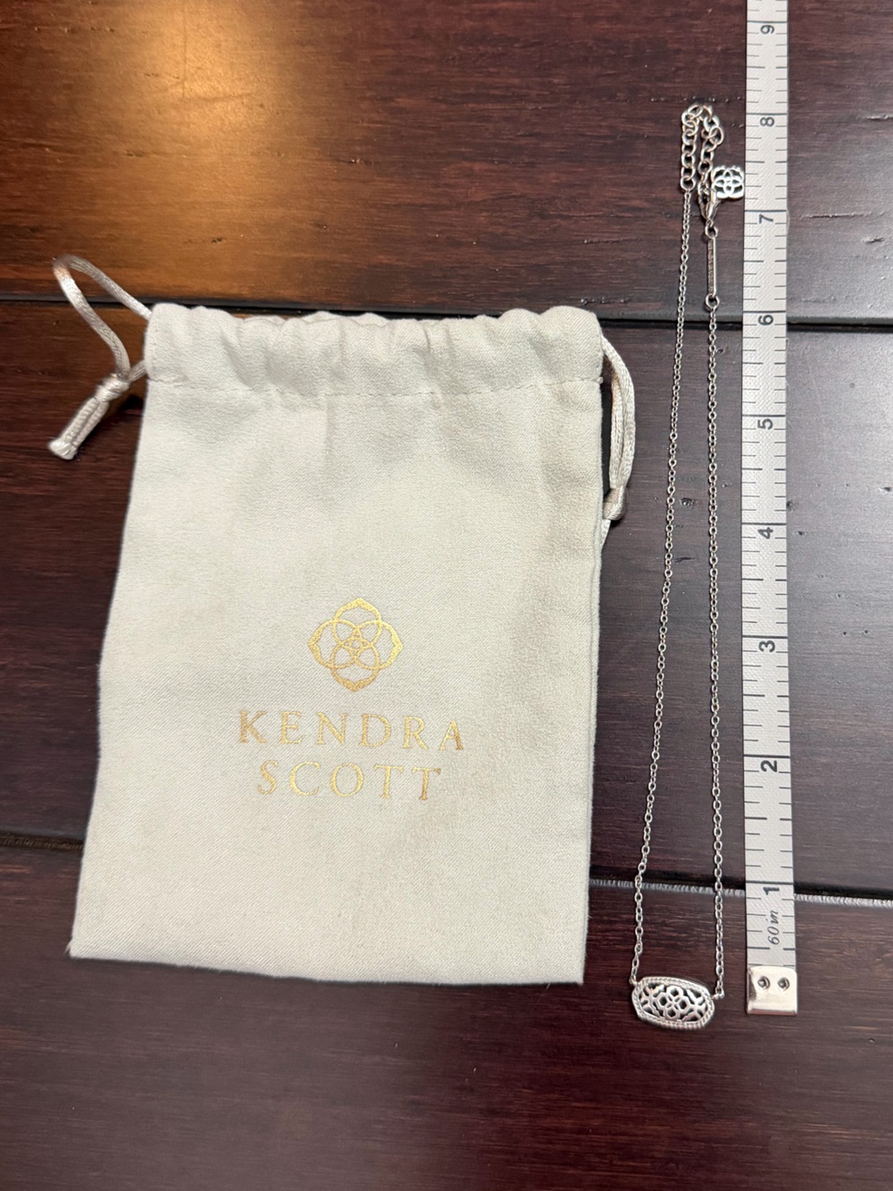 Kendra Scott Silver Delicate Chain Necklace